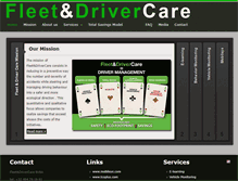 Tablet Screenshot of fleetanddrivercare.be
